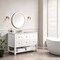 James Martin Vanities Breckenridge 48in Single Vanity, Bright White w/ 3 CM Ethereal Noctis Top 330-V48-BW-3ENC - alternate 4